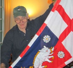 New PFA member Sam Oakland shares his custom-ordered Richard III banner.