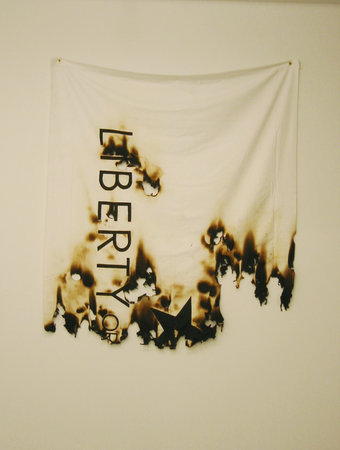 Burnt White Flag. 2005.