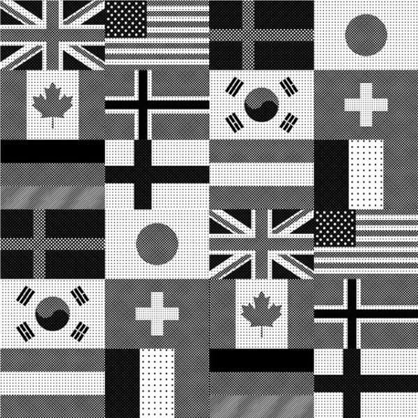 BOOM, patterns. #vexillology.  Photo by @schweinfurt.