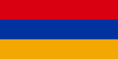 Flag of Armenia, adopted 24 August 1990.