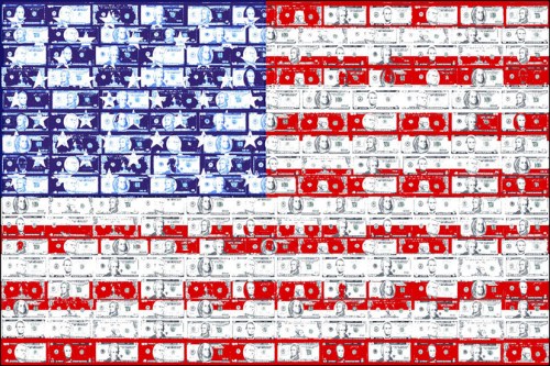 USA Money Flag I, flag art by Judy Rey Wasserman (www.ungravenimage.com).