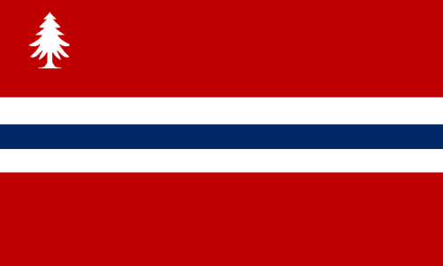 A proposed redesign of Boston's flag, from Redditor dj_roshambo.