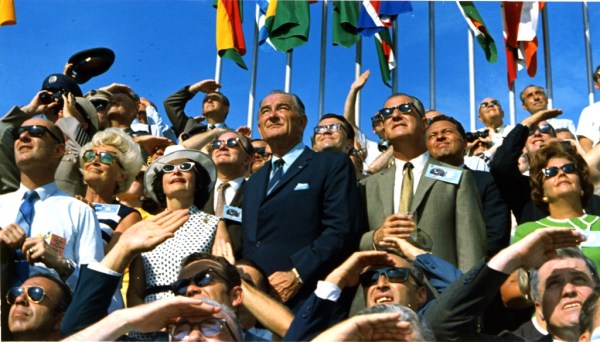 Former-U.S.-President-Lyndon-B.-Johnson-views-the-launch-of-Apollo-11-from