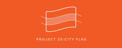 "For Project 25, we are going to be (re)designing a city flag. It doesn’t matter which city. Just pick one and make a beautiful flag for it :)" June 2015 design challenge by @LetterSociety